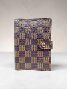 Louis Vuitton Agenda PM Damier Ebene Brown